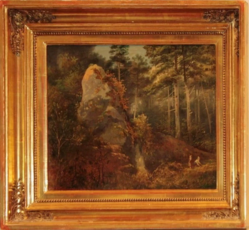 Bambini nella foresta - Altamann Anton
